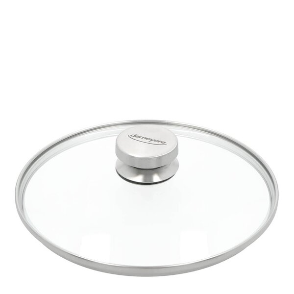 Demeyere Specialties lokk 24 cm glass/rustfritt stål