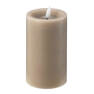 Edelweiss LED kubbelys 7,5x12,5 cm taupe