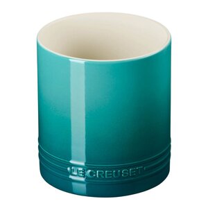 Le Creuset Bestikk- og redskapskrukke 1,1L Bleu Riviera