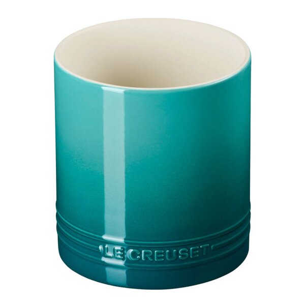 Le Creuset Bestikk- og redskapskrukke 1,1L Bleu Riviera