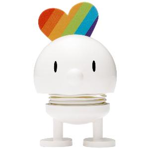 Hoptimist Rainbow liten hvit