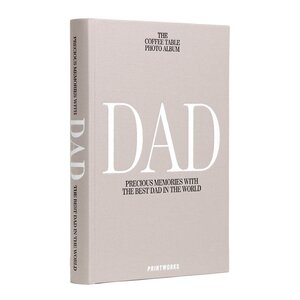 Printworks Dad fotobok grå
