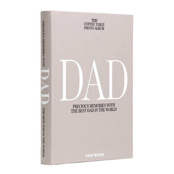 Printworks Dad fotobok grå