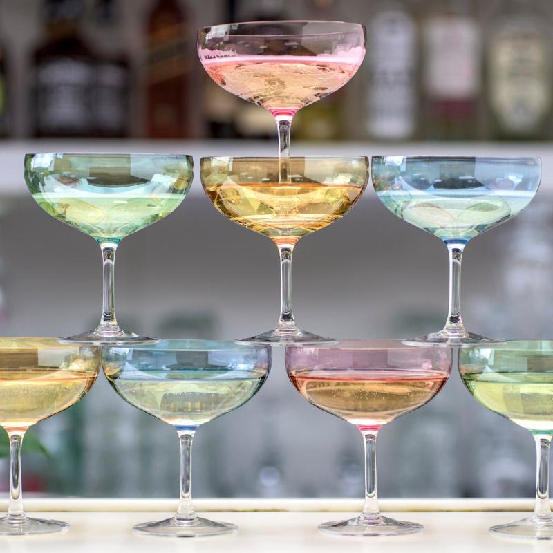 Magnor Happy champagneglass 28 cl gull