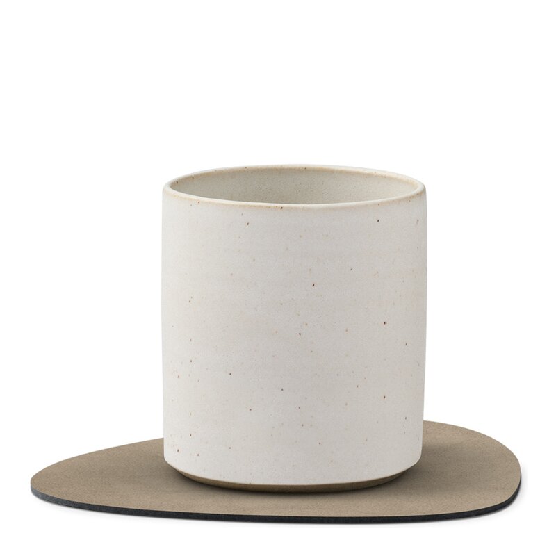 LIND DNA Nupo Curve glassunderlag 11x13 cm nomad grey