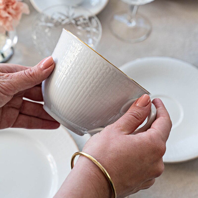 Rörstrand Swedish Grace Gala tekopp m/skål 45 cl 