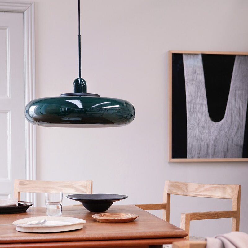 Dyberg Larsen Planet pendel 36 cm grønn