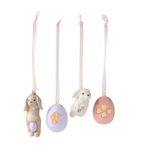 Klarborg Dyrebarn påskepynt 4 stk vår 2023