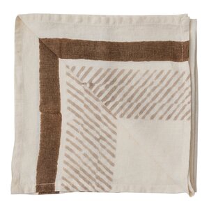 Tell Me More Ella serviett 50x50 cm brun