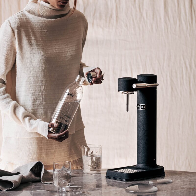 Aarke Carbonator 3 kullsyremaskin svart