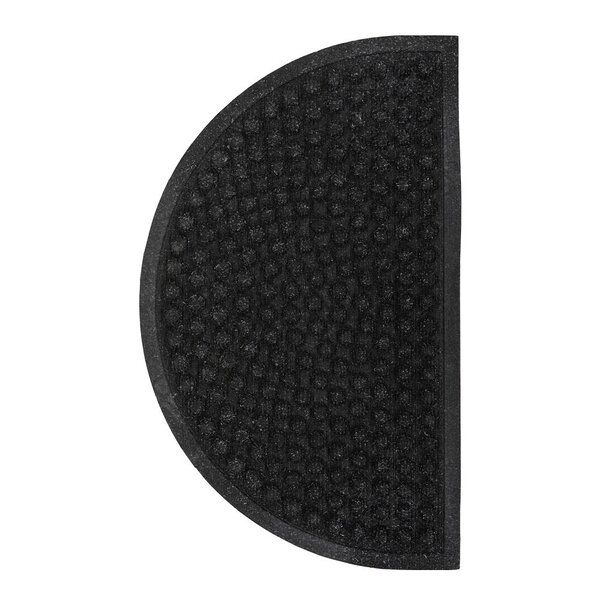 House Doctor Entry dørmatte halvmåne 75x45 svart