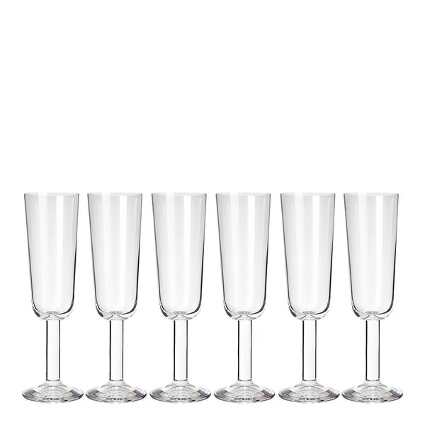 Stiernholm Vera champagneglass 16 cl 6 stk klar