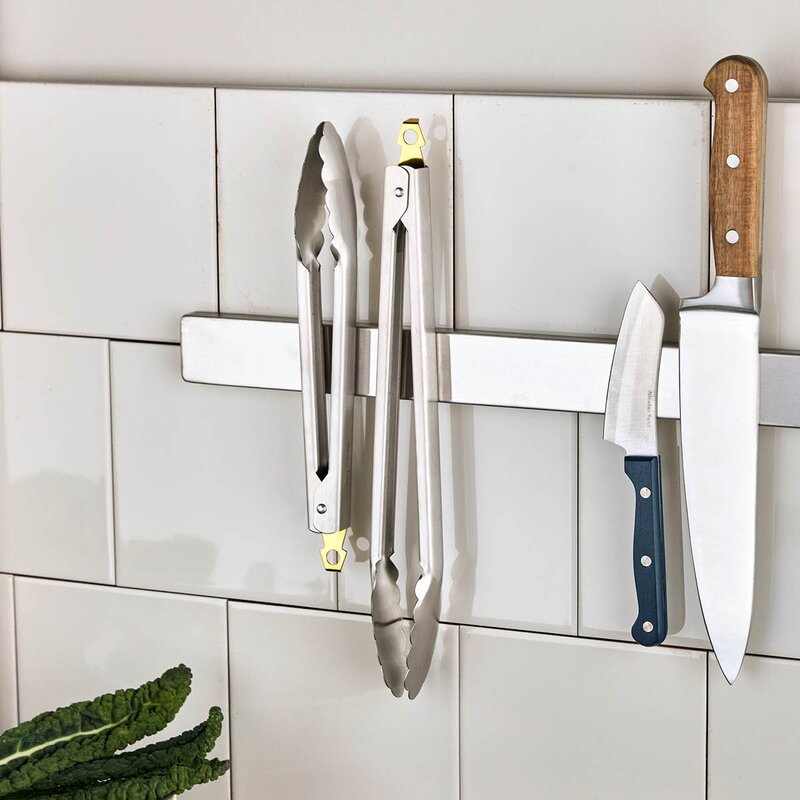 Nicolas Vahé Tong tang 32 cm 2 stk stål/gull