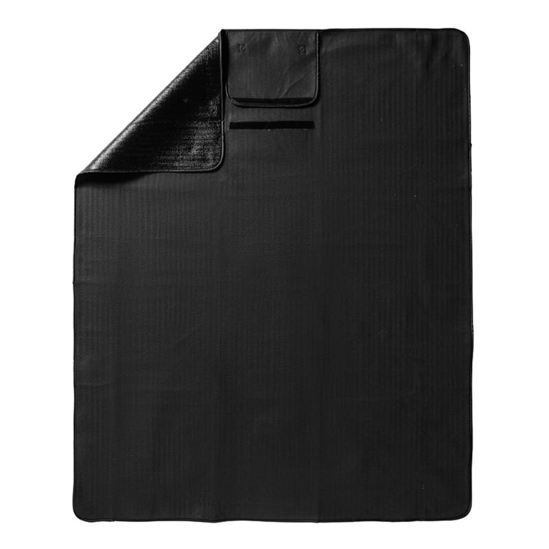 Sagaform City piknikteppe 130x170 cm svart/gull
