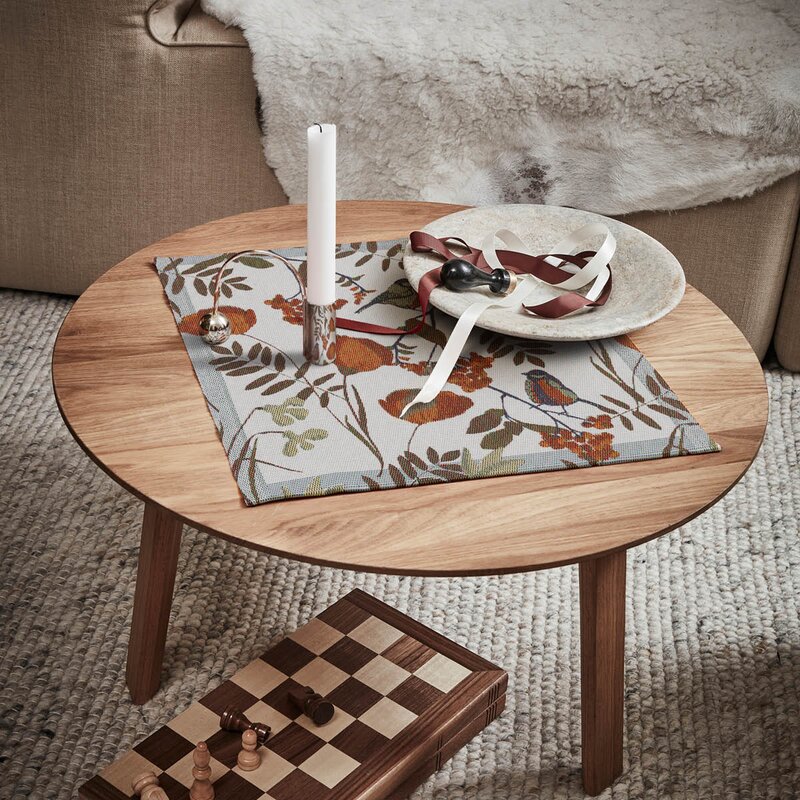 Ekelund Fåglabäck serviett 35x35 cm brun