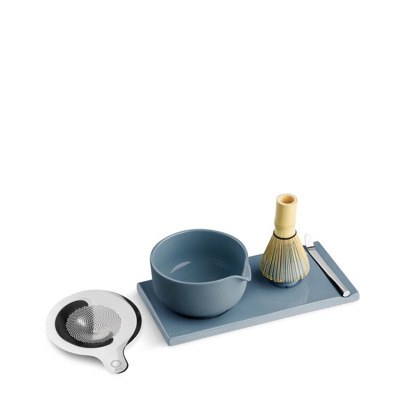 Fellow Matcha sett Hazy Blue