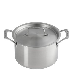 Le Creuset Essential 3-Ply dyp gryte 20 cm 4L m/lokk