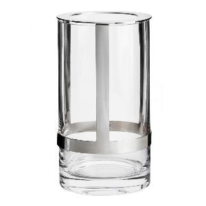 Sagaform Hold vase justerbar 20x11,5 cm sølv
