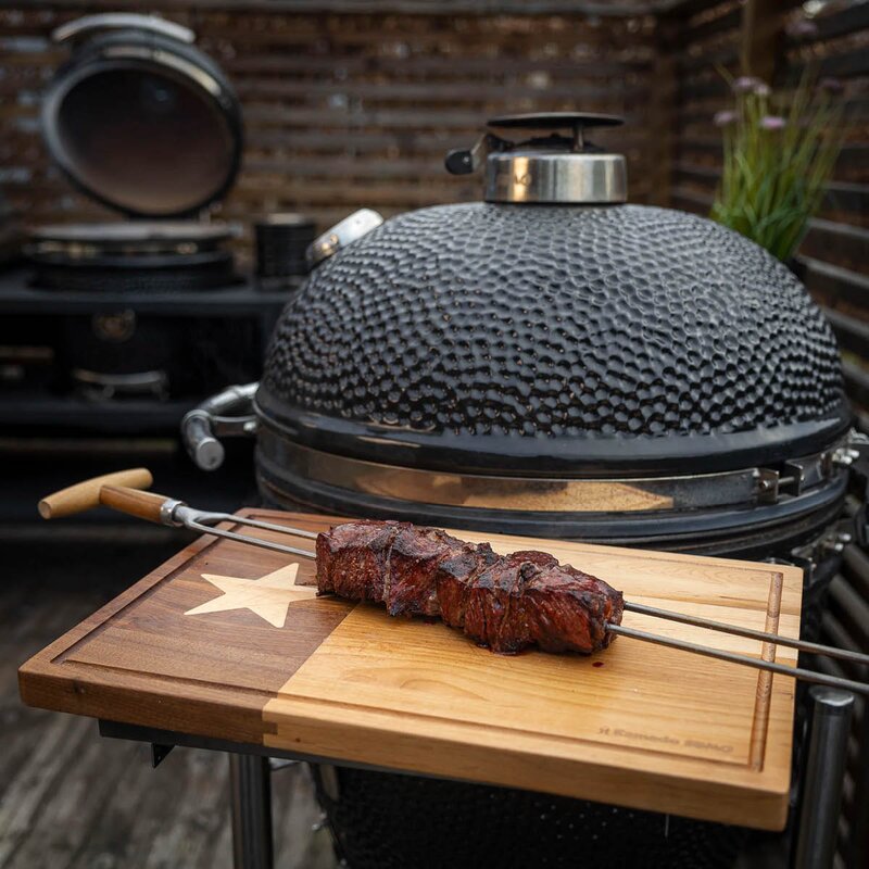 Kamado SUMO Grillspyd dobbelt langt 67 cm