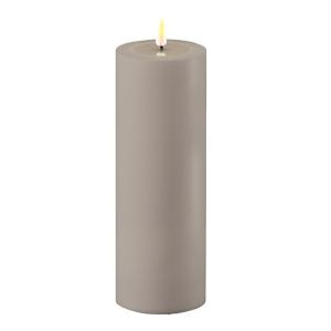 DeluxeHomeart LED utendørslys 7x20 cm grå