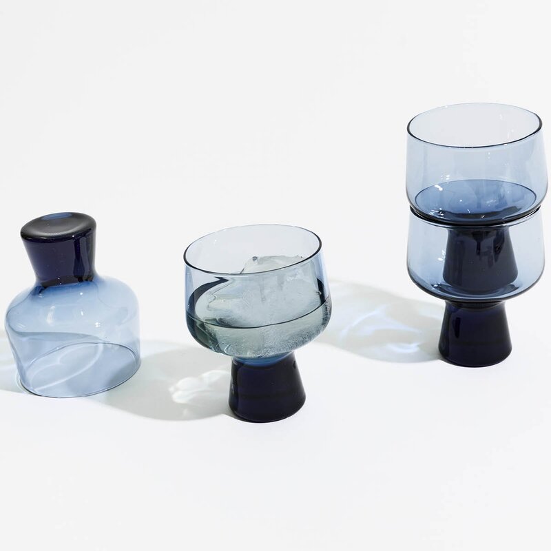 iittala Solare glass på stett 29 cl 2 stk regn