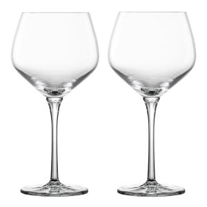 Zwiesel Glas Roulette burgundy rødvinsglass 2 stk 60,5 cl klar