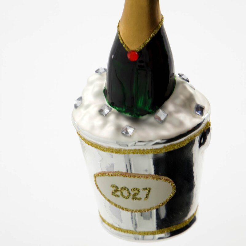 House Doctor NewYear 2027 julepynt 2 stk sølv