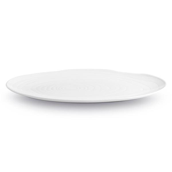 Pillivuyt – Boulogne tallerken oval 23 cm hvit