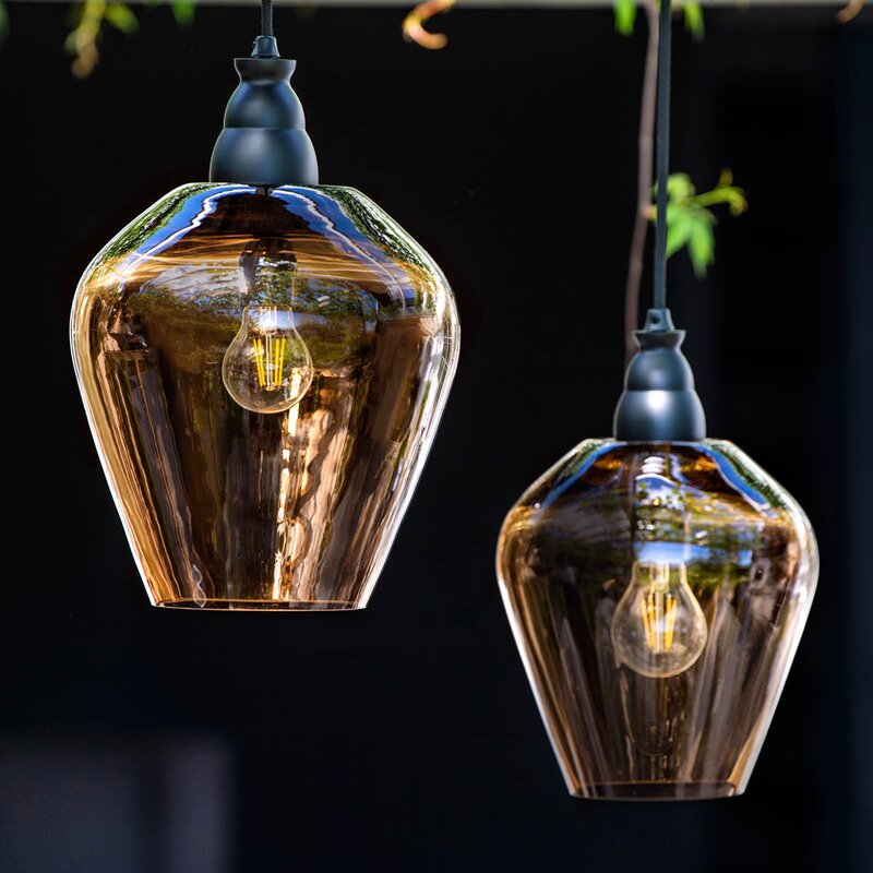 Magnor Rocks lampe 22 cm topaz 