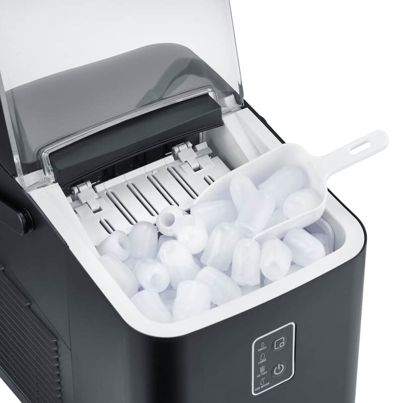 Caso Icechef Compact Isbitmaskin svart