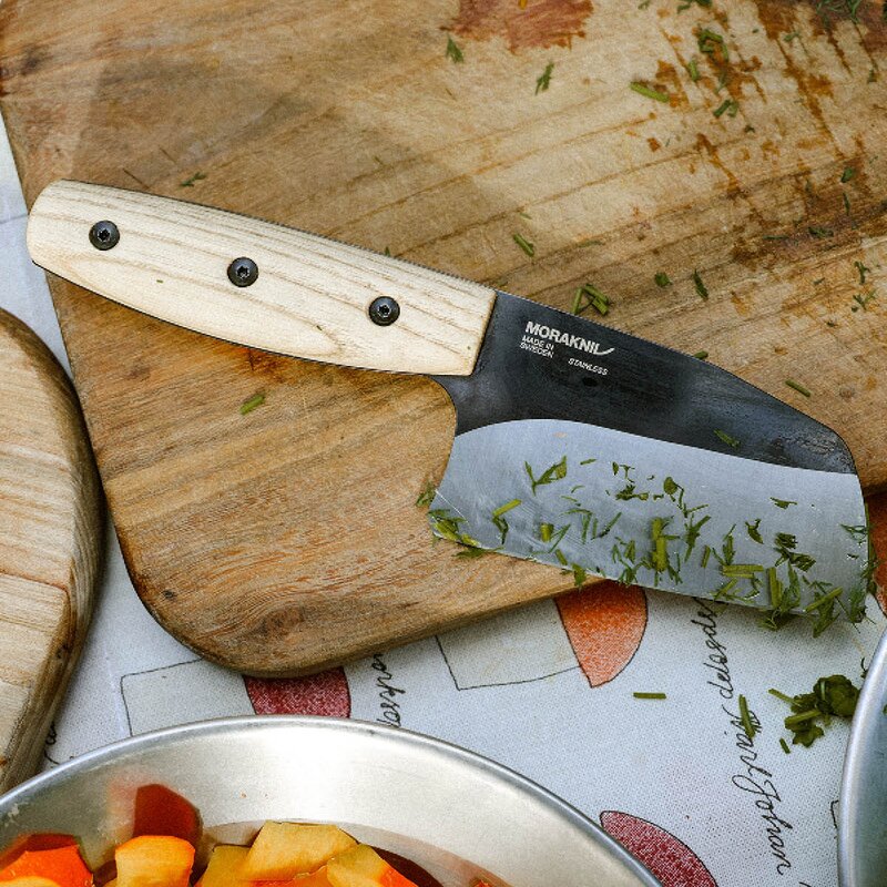 Morakniv Rombo BlackBlade kokkekniv 20 cm (S) asketre
