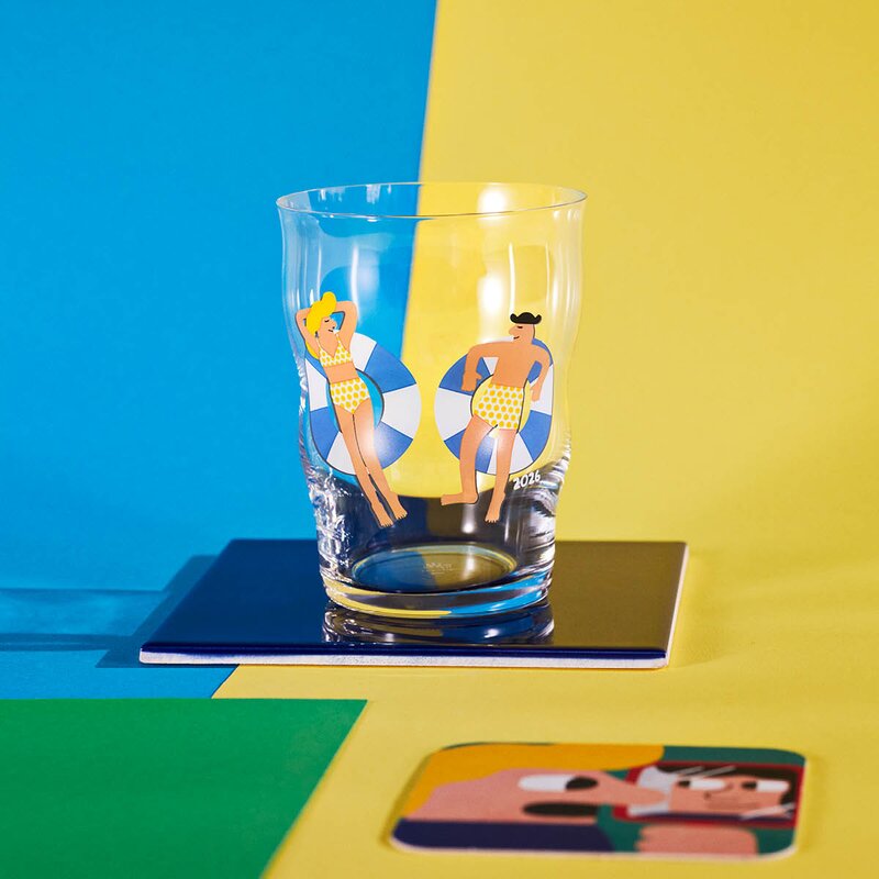 Holmegaard Mikkeller pint beer glass 2026 40 cl klar m/dekor