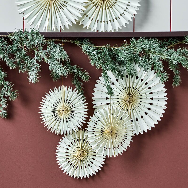 House Doctor Stelle julepynt 3 stk 20 cm off-white