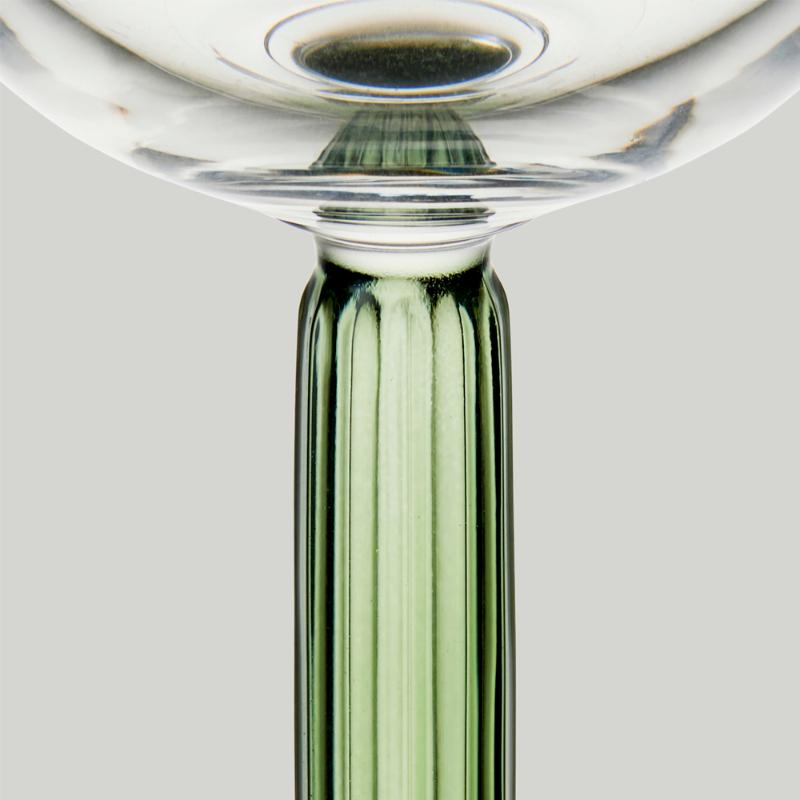 Kähler Hammershøi champagneglass 24 cl 2 stk grønn 