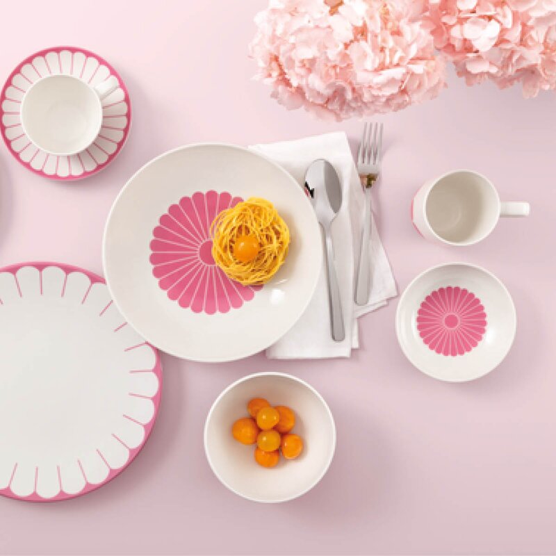 Villeroy & Boch Fleur cassis dessertskål 13 cm 11 cl rosa