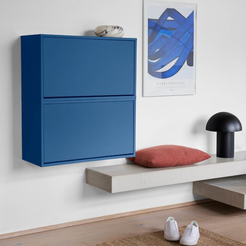 ReCollector Skoboks 70x30x40 cm Cobolt Blue