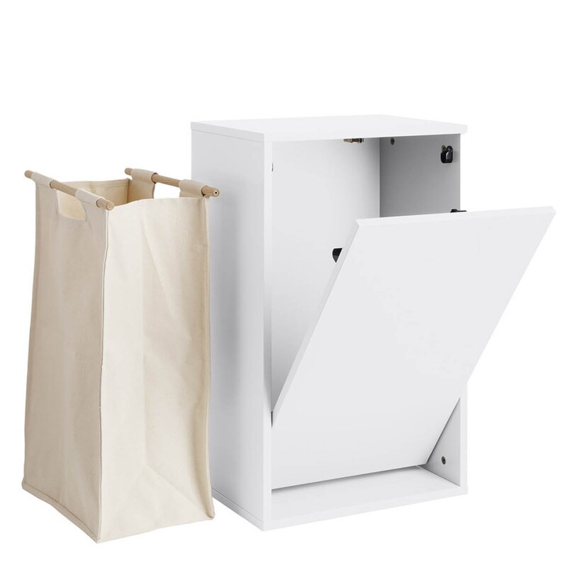 ReCollector Laundry Boks skittentøyskurv 30x43x70 cm Brilliant White