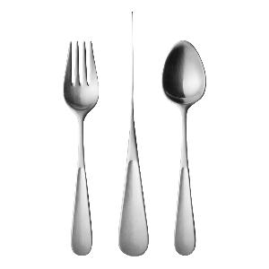 Georg Jensen Vivianna barnebestikk 3 deler matt stål