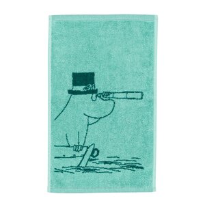 MoominArabia Mummi håndkle 30x50 cm Mummipappa blågrønn