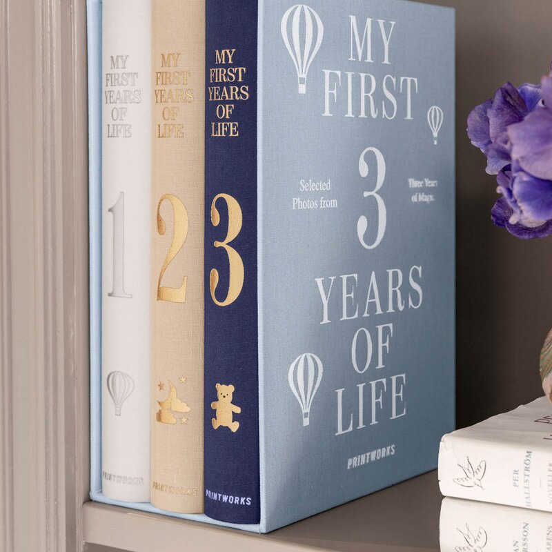 Printworks My First 3 Years fotobok 3 stk
