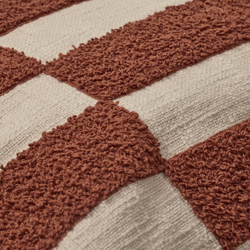 Broste Copenhagen Jane putetrekk 40x60 cm Mocha Bisque/Oatmeal