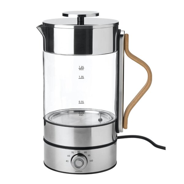 Stelton Emma vannkoker 1,2L clear/steel
