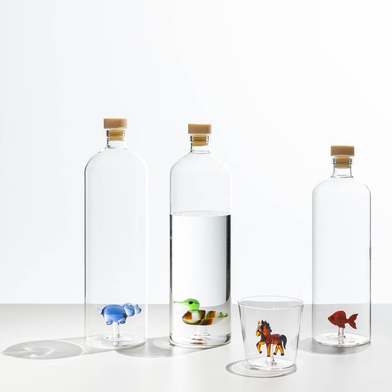Ichendorf Milano Animal Farm vannglass 35 cl hest