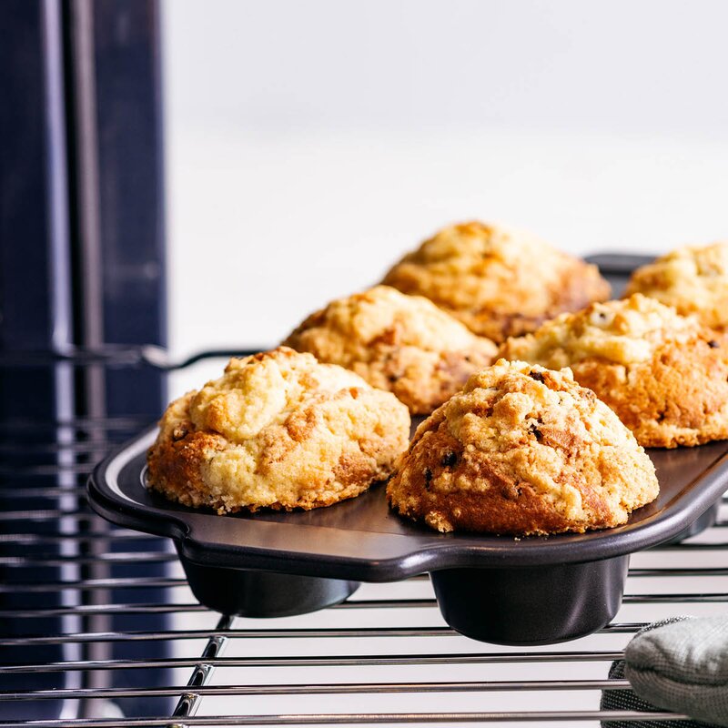 GreenPan Bistro muffinsform 6 stk