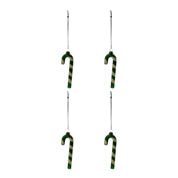 House Doctor Stick julepynt 4 stk grønn