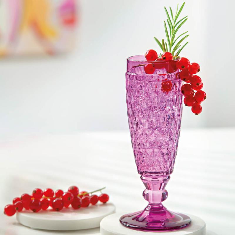 Villeroy & Boch Boston Berry champagneglass 15 cl pink