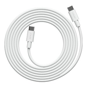 Avolt Cable 1 USB-C til USB-C kabel 2 m Opal White