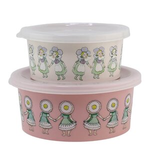 Rätt Start Elsa Beskow snackboks 2 stk Blomsterfesten