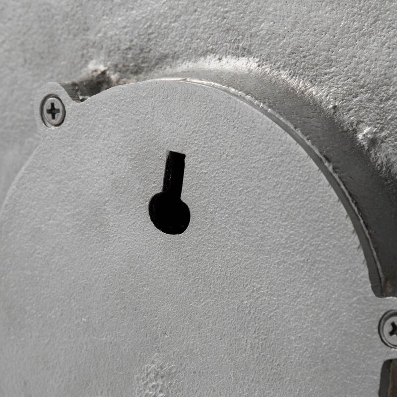 House Doctor Show klokke 30x30 cm sølvfinish