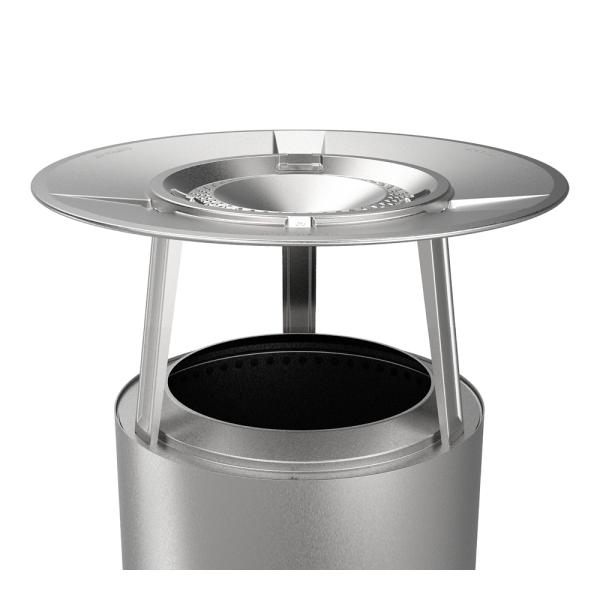 Solo Stove – Bonfire varmespreder silver